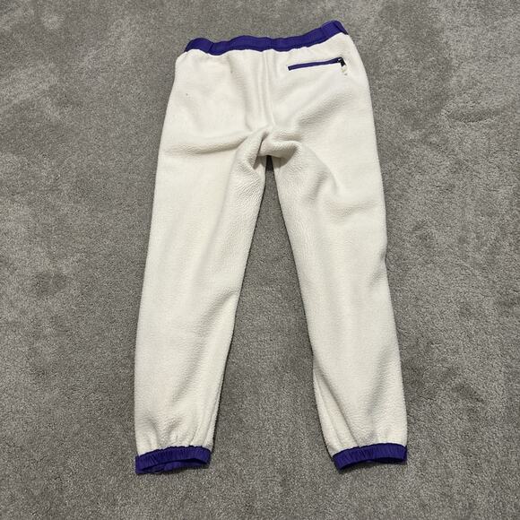 North Face Pants Women’s Size Large White Fleece Side Zip Ladies Outdoors - Picture 3 of 6
